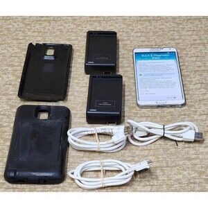 Samsung Galaxy Note 3 White 32gb - Read description Smart phone mobile SM-N900A
